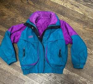 Vintage 90s Y2K Columbia Women's Retro Ski Jacket, Powder Keg